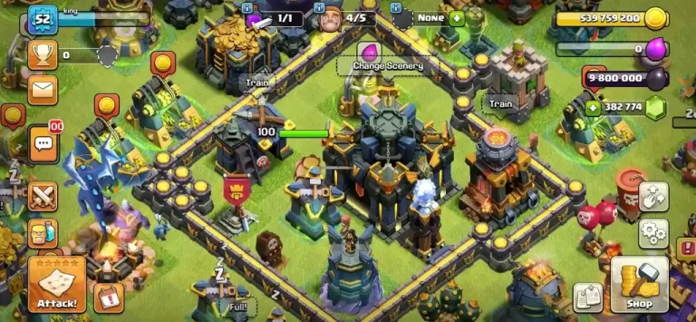 town hall level coc
